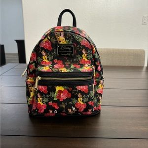 Disney Beauty and The Beast Bell Loungefly backpack, Brandnew